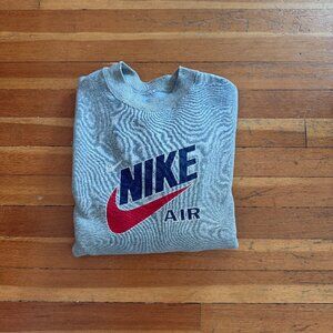 Vintage Nike Air Sweatshirt heather gray L-XL Y2K